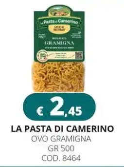 Altasfera La Pasta di Camerino Ovo Gramigna offerta