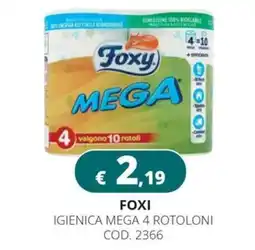 Altasfera Foxy igienica mega offerta