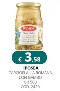 Altasfera Iposea Carciofi alla Romana con gambo offerta