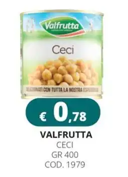 Altasfera Valfrutta Ceci offerta