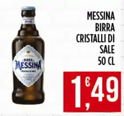 Euroesse Messina birra cristalli di sale offerta
