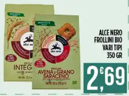 Euroesse Alce Nero Frollini Bio offerta