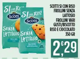Euroesse Scotti frollini senza lattosio offerta