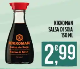 Euroesse Kikkoman salsa di soia offerta