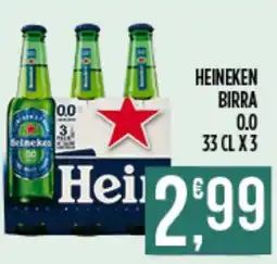 Euroesse Heineken birra 0.0 offerta