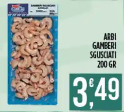 Euroesse Arbi gamberi sgusciati offerta