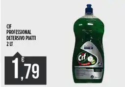 Euroesse Cif professional detersivo piatti offerta