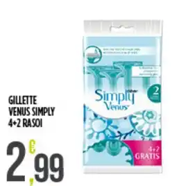 Euroesse Gillette Venus Simply offerta