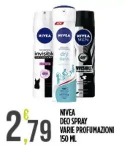 Euroesse Nivea deo spray offerta