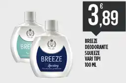 Euroesse Breeze deodorante squeeze offerta