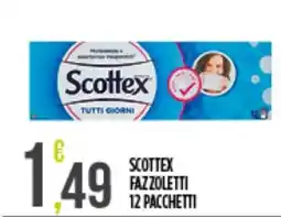 Euroesse Scottex fazzoletti offerta