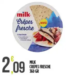 Euroesse Milk Crêpes fresche offerta