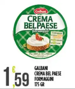 Euroesse Galbani Crema Bel Paese Formaggini offerta