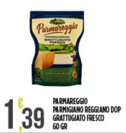 Euroesse Parmareggio Parmigiano Reggiano DOP Grattugiato Fresco offerta