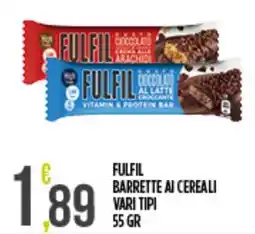 Euroesse Fulfil barrette ai cereali offerta