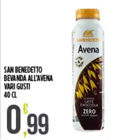 Euroesse San Benedetto bevanda all'avena offerta
