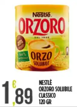 Euroesse Nestlé Orzoro Solubile Classico offerta