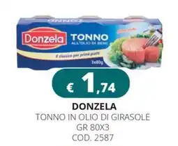 Altasfera Donzela tonno in olio di girasole offerta