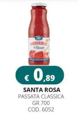 Altasfera Santa Rosa passata classica offerta