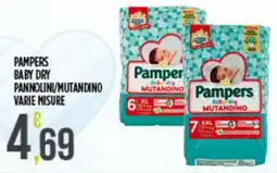 Euroesse Pampers baby dry mutandino offerta
