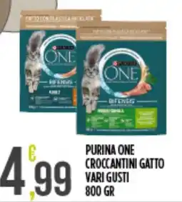 Euroesse Purina One Crockantini Gatto offerta