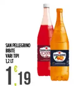 Euroesse San Pellegrino bibite vari tipi offerta