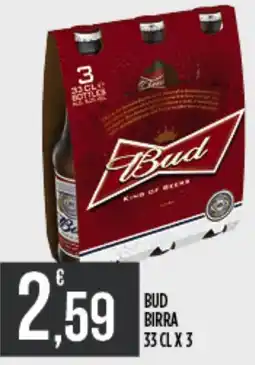 Euroesse Bud birra offerta