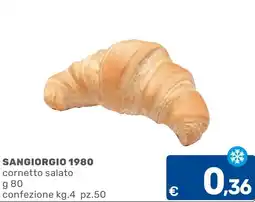 C+C Cash and Carry Sangiorio 1980 cornetto salato offerta