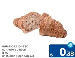 C+C Cash and Carry Sangiorgio 1980 cornetto 5 cereali offerta