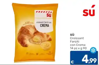 C+C Cash and Carry sù Croissant Farciti con Crema offerta
