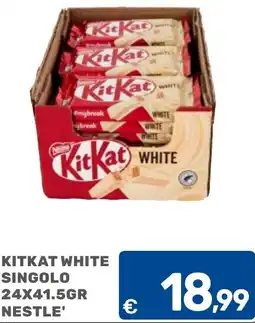 C+C Cash and Carry KitKat White offerta