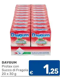 C+C Cash and Carry Daygum Protex con Succo di Fragola offerta