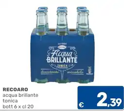 C+C Cash and Carry Recoaro acqua brillante tonica offerta