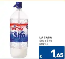 C+C Cash and Carry LA CASA Soda Sifò offerta