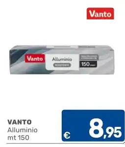 C+C Cash and Carry Vanto Alluminio offerta