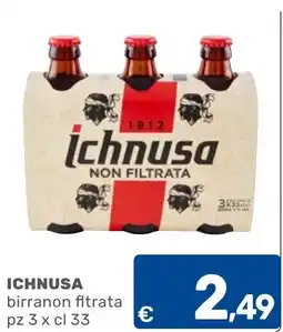 C+C Cash and Carry Ichnusa birranon filtrata offerta