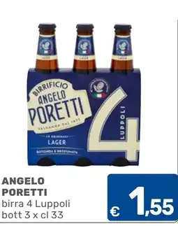 C+C Cash and Carry Angelo Poretti birra 4 Luppoli offerta