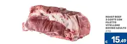 C+C Cash and Carry Roast beef 3 coste con filetto vitellone bovino adulto offerta