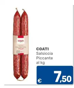 C+C Cash and Carry Coati Salsiccia Piccante offerta
