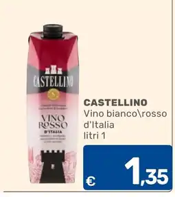 C+C Cash and Carry Castellino Vino rosso d'Italia offerta