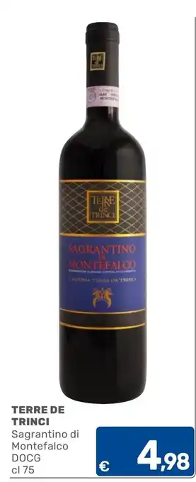C+C Cash and Carry Terre de Trinci Sagrantino di Montefalco DOCG offerta