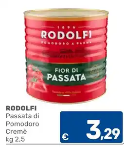 C+C Cash and Carry Rodolfi Passata di Pomodoro Cremè offerta