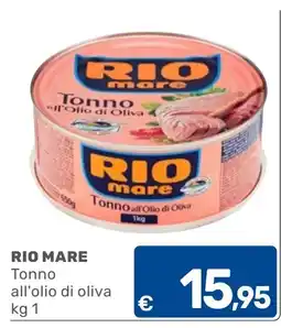 C+C Cash and Carry Tonno all'olio di oliva Rio Mare offerta