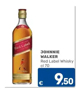 C+C Cash and Carry Johnnie Walker Red Label Whisky offerta