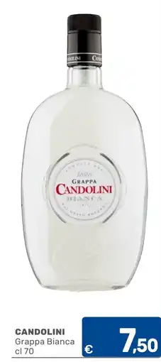 C+C Cash and Carry Candolini Grappa Bianca offerta