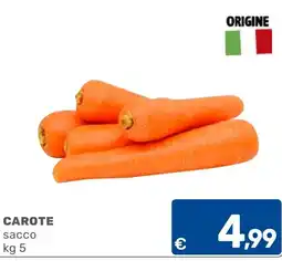 C+C Cash and Carry Carote sacco offerta