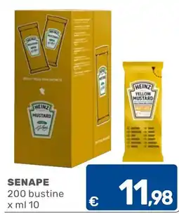 C+C Cash and Carry Heinz senape offerta