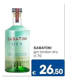 C+C Cash and Carry Sabatini gin london dry offerta