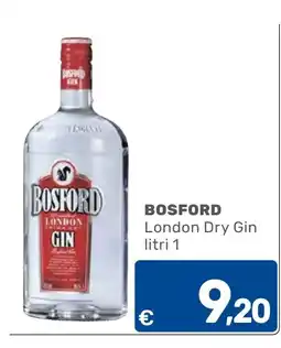 C+C Cash and Carry Bosford London Dry Gin offerta
