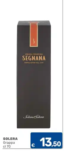 C+C Cash and Carry Grappa Solera offerta